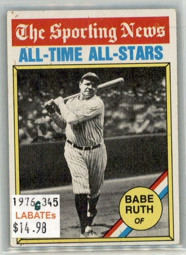 Babe Ruth  Boston Red Sox  New York Yankees  Braves  1961-1995  32 Available - Picture 76 of 99