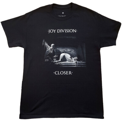 Joy Division 'Classic Closer' (Schwarz) T-Shirt - NEU & OFFIZIELL!
