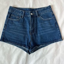 Shein High Waisted Denim Jean Shorts Size 6