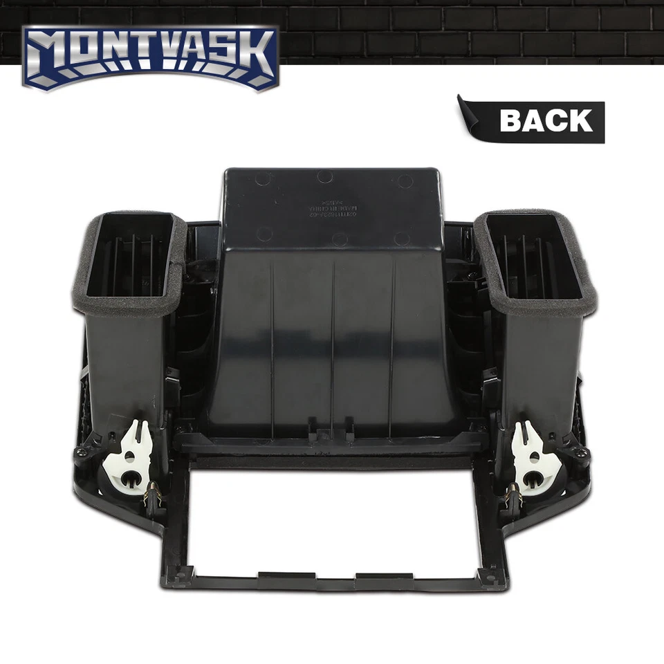 Fit For 2005-2006 Nissan Altima Center Dash Radio Bezel Storage Cubby Vent Black Foto 4 de 4