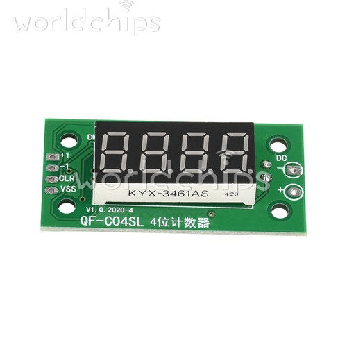 DC4-40V 0-9999 Electronic Digital Counter Module With Power Cut Memory Function - Picture 11 of 17