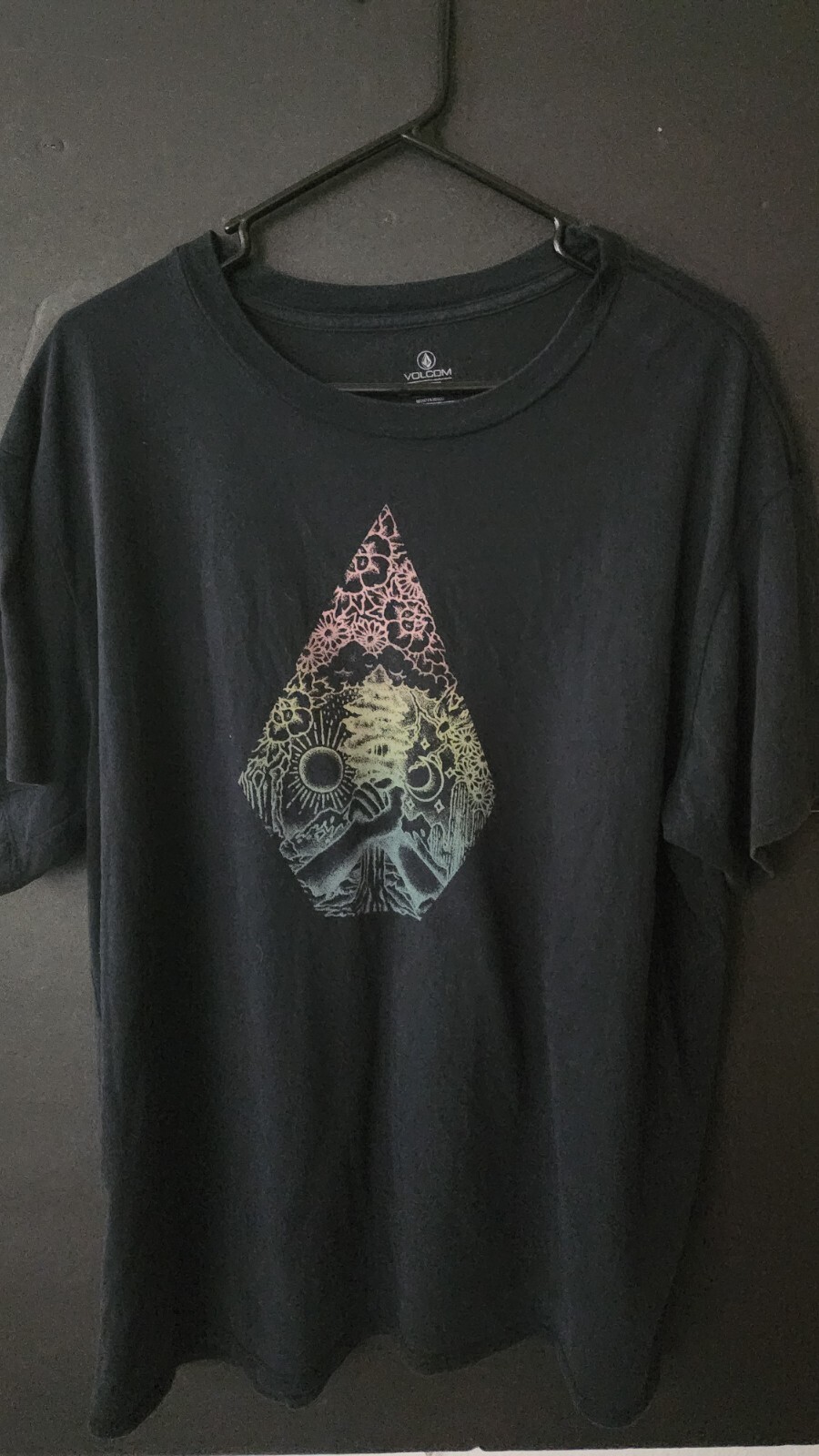 Volcom Women's Black XL Tech T-Shirt