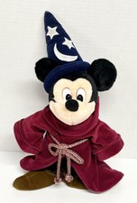 Disney Fantasia Sorcerer Mickey Mouse 16" Plush Standing Rare