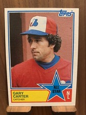 GARY CARTER 1983 TOPPS #404 All-STAR FAIR CONDITION SEE PICS