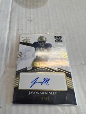 Javon McKinley 2021 Leaf Ultimate Draft Rookie Auto #BA-JMK #5/50 NrMt