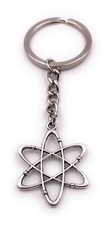 Stars Universe Infinity Space Keychain Silver Pendant Chain
