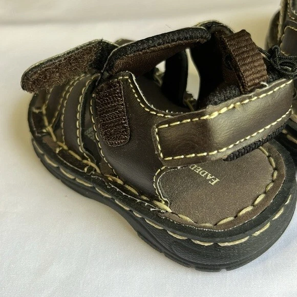 Сандалии Faded Glory CODY для младенцев/младенцев размер 2 - Изображение 4 из 4