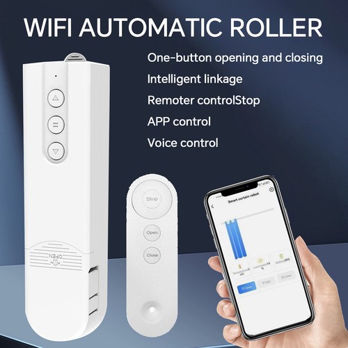 WIFI Remote Smart Curtain Chain Roller Blind Shade Shutter Drive Motor Control - Picture 16 of 19