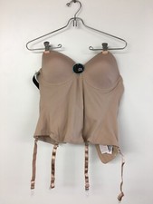 Va Bien Women's Ultra-Lift Low Back Bustier, Nude, 36C