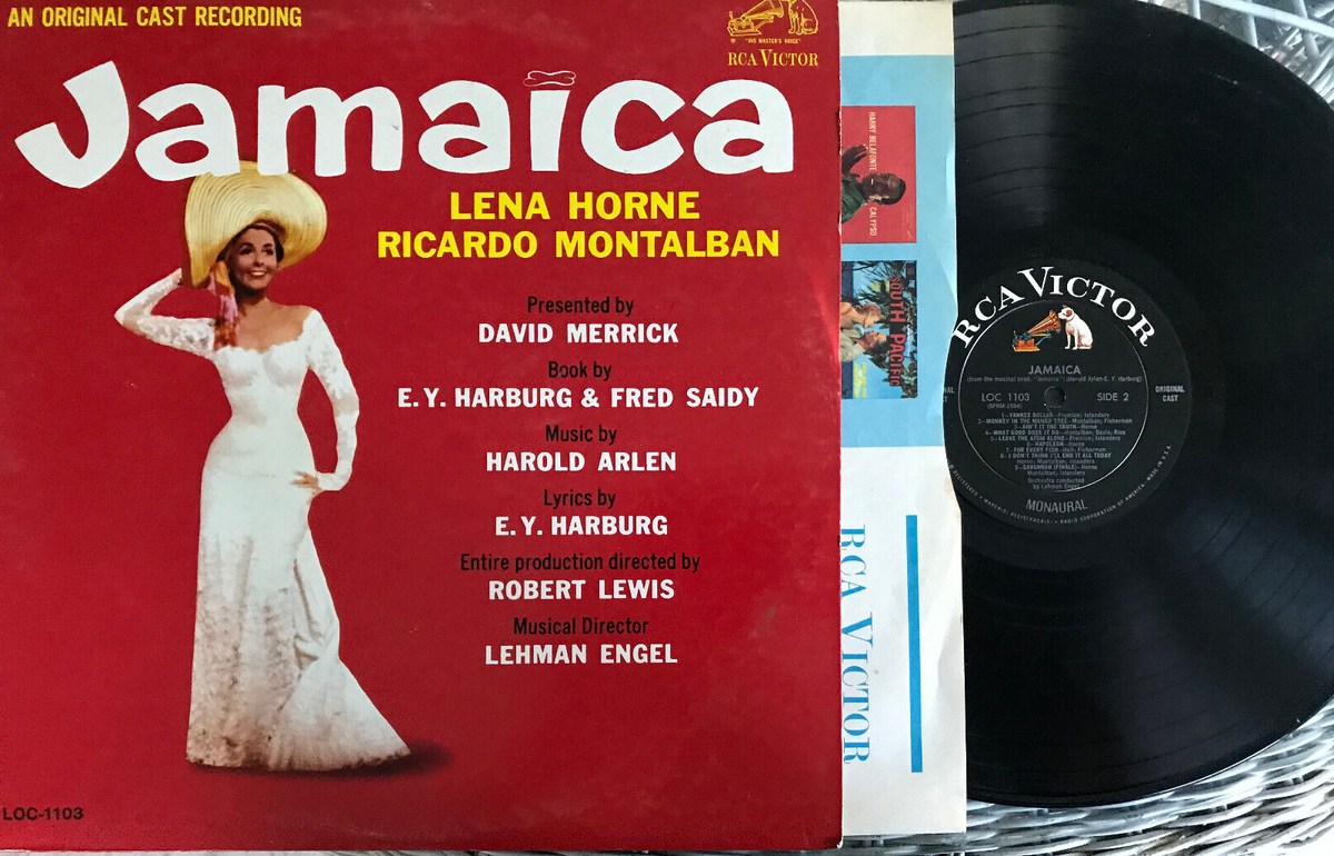 Jamaican Memories(中古品) JAMAICA ORIGINAL CAST RECORDING LP LENA HORNE RICARDO MONTALBAN