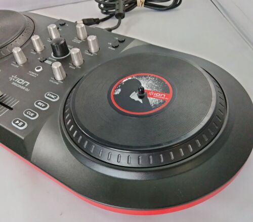 Ion Discover DJ System Dual Plattenspieler Scratch MP3s USB Doppeldeck Controller - Bild 3 von 10