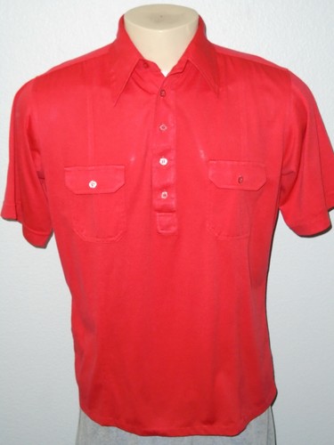 Vintage 70s JcPenney Red Retro Hipster 
