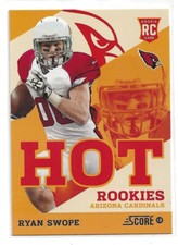 2013 Panini Score Ryan Swope Hot Rookies Rookie Card. rookie card picture