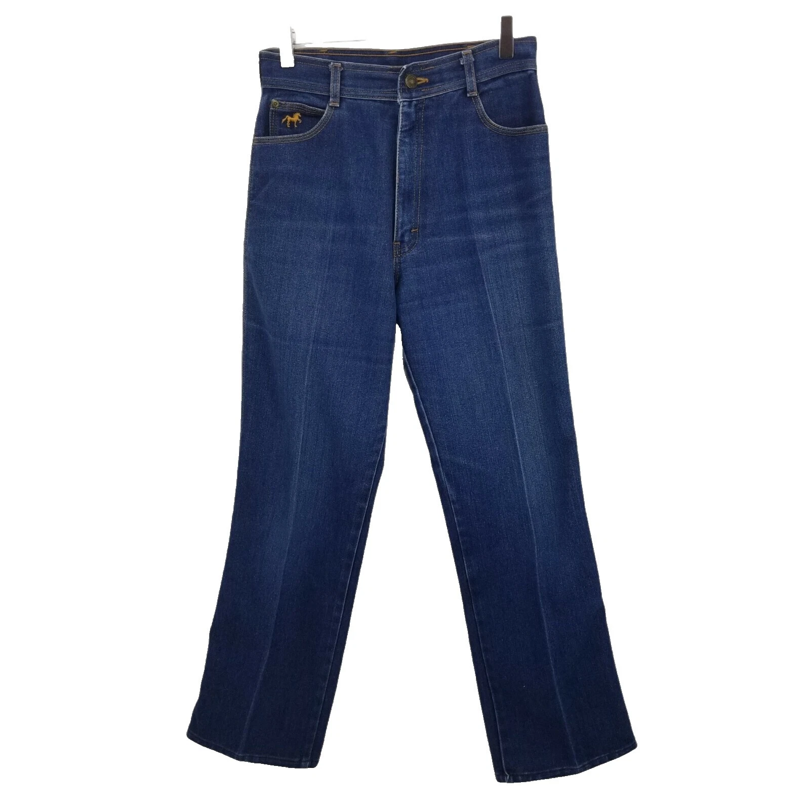 Poliéster Casual Jeans Vintage para mulheres