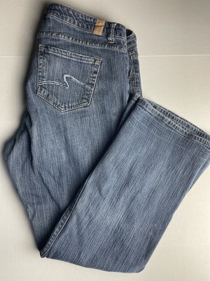 MAURICES BRIANA FLARE BLUE JEANS--MID 