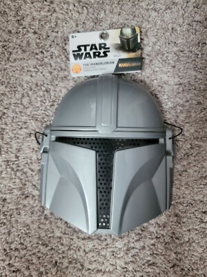 Star Wars Mandalorian Half Mask by Rubie's, New!