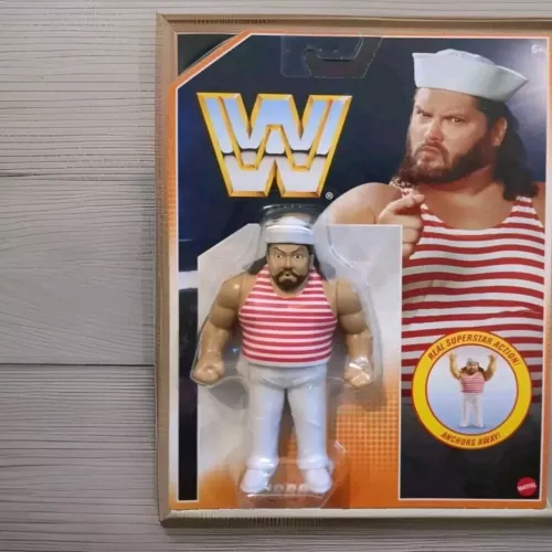WWE - WWF - Tugboat - Hasbro - Retro Action Figure - MOC - Mattel - Anchors Away