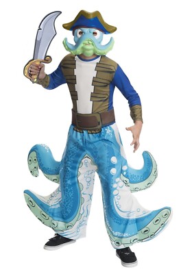 Boy Halloween Costume Skylanders Wash Buckler Size Small (4-6) for 3-4 years