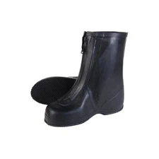 German Army Military Surplus Unissued Black Overboots Size 8-10 US Free Ship!