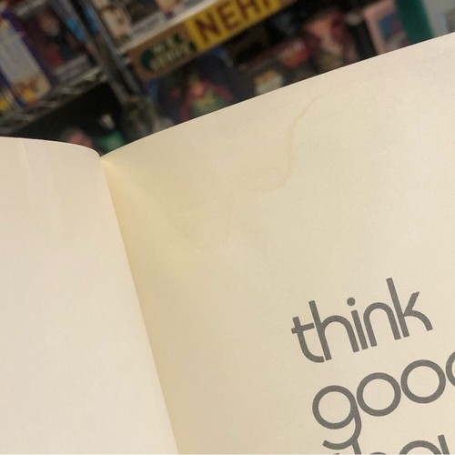 1975 George Booth Signed Book Think Good Thoughts About A Pussycat - Hardcover - Picture 12 of 16