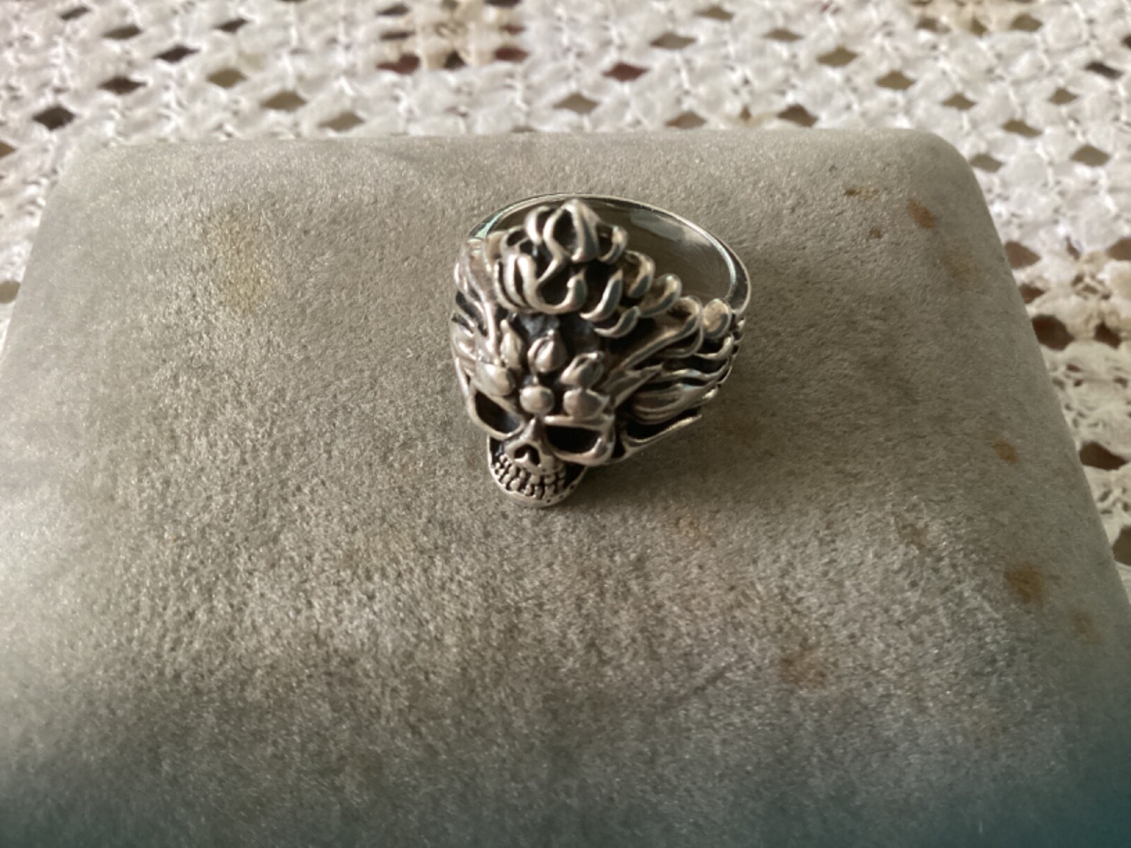 Wonderful Solid Sterling Heavyweight Detailed Sku… - image 5