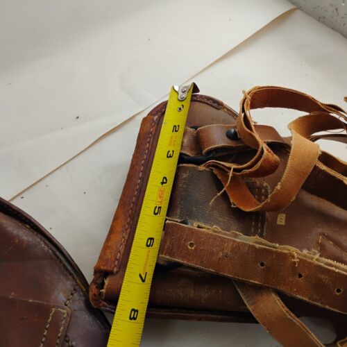 Vintage Militär Armee Nambu antik Etui zwei Holster selten ordentlicher Zustand - Bild 5 von 24