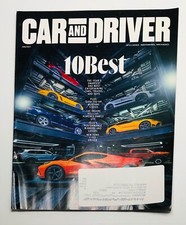 Car and Driver Jan 2021. The Years smartest and most entertaining and much more
