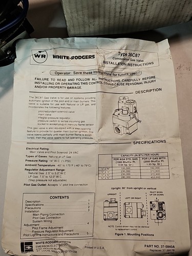 EMERSON 36C87-444 / 36C87444 (New Old Stock)  - Picture 10 of 10