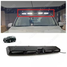 For Land Cruiser LC300 2022-2025 Glossy Black Roof Top Light Bar LED DRL Lamp