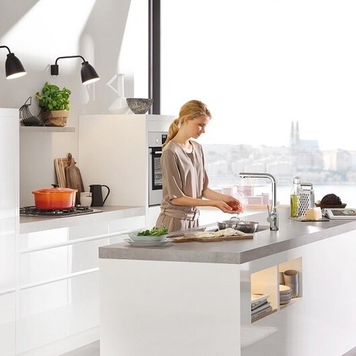 GROHE Essence Single-lever Sink Mixer 1/2″ in Chrome - 30504000 (RRP £490+) - Picture 4 of 7