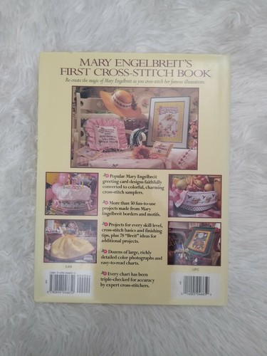 Mary Engelbreit Counted Cross Stitch Book Make A Wish 1996 Colorful Samplers - Picture 3 of 12