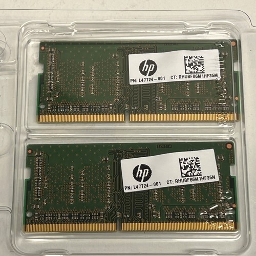 HP 8 GB (2 x 4 GB) DDR4-2933 SODIMM Memory Modules 1RX16 PC4-3200AA-SC0-11 - Picture 3 of 3