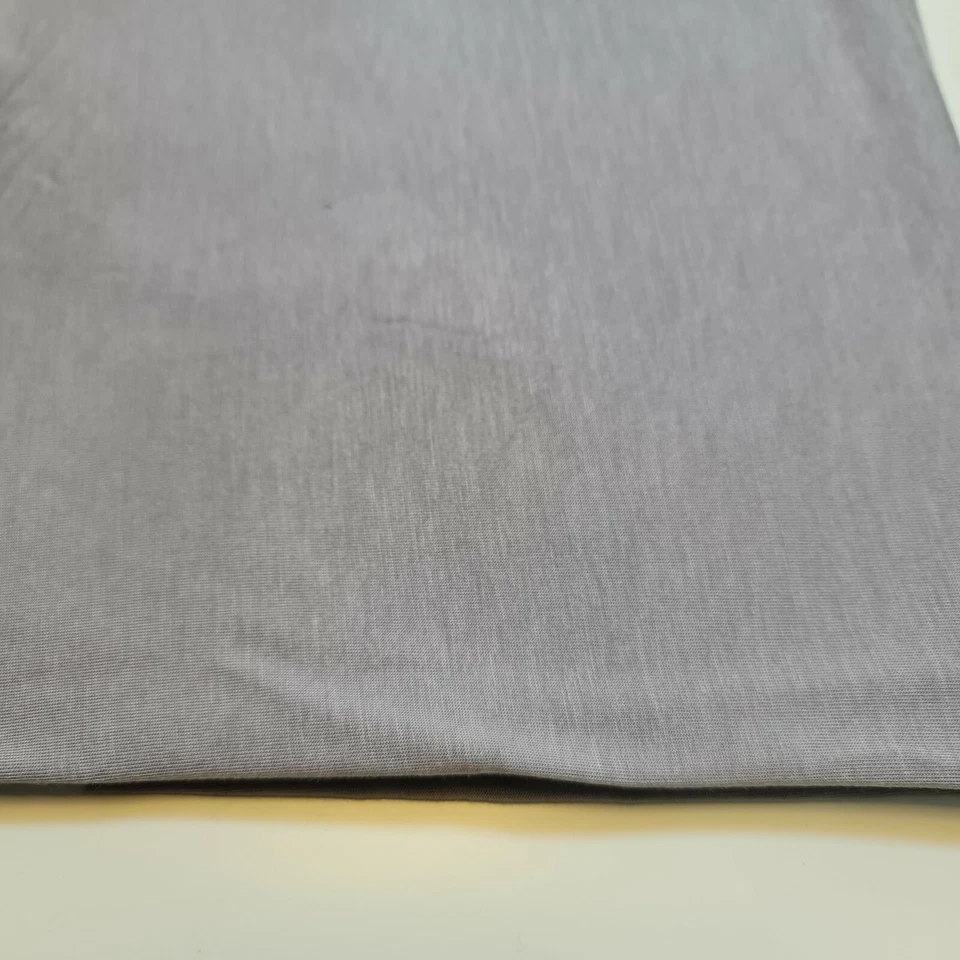 Grey JERSEY Material Stretch Costume T shirt Baby Grow Dress Fabric 58" Meter - Image 2 of 2