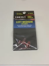 GHOST LEFT MEDIUM Ear mold Open Ear Insert for POLICE by Tactical Ear Gadgets