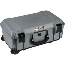 Pelican V525 Vault Rolling Case with Foam, Black #VCV525-0020-GRY