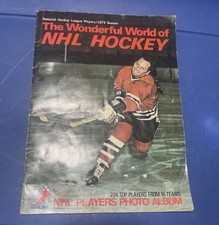 1973 NHL Players STICKER Album 