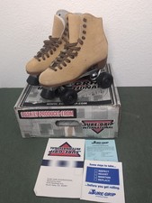 Sure Grip Roller Skates 1300 TAN Mens 8 / Women's 9 NICE