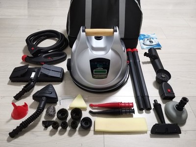 B&L Maxteamer Aqua Digital II Dampfreiniger Thermocleaner + viel Zubehör * TOP *