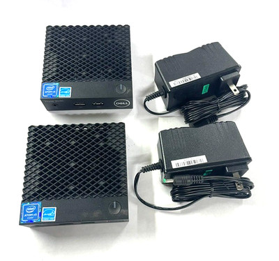 Pack of 2 Dell Wyse 3040 N10D Thin Client Mini PC Intel x5 with Power Adapter
