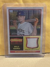 2025 Topps Heritage Willy Adames Brewers Clubhouse Relic Game-Used #CCR-WA