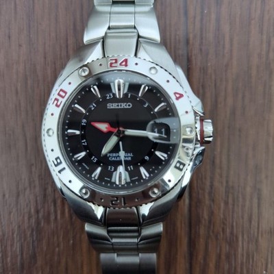 Seiko 8F56-002A Perpetual Calendar Quartz Watch Men's Used SV212