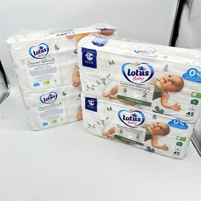 Lotus Baby Natural Softness   Windeln Größe 2 (3 6 kg/Neugeborenes), 1 Monatspac