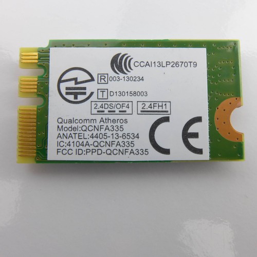 Atheros QCNFA335 NGFF WIFI wireless WIFI Mini PCI Express 802.11b/g/n G50-30 - Afbeelding 2 van 2