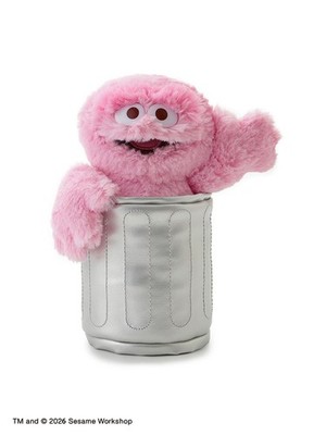 SESAME STREET Plush Toy S - Oscar (Pink) From JP NEW | eBay