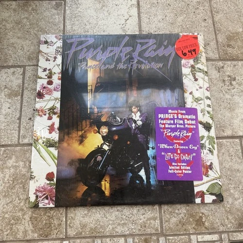 Prince & The Revolution – Purple Rain LP 1984 Warner Bros OG Shrink Hype Sticker