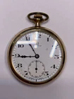 Antique Omega 15 Jewels Gold Filled Pocket Watch Pre-Owned Runs (29-146)