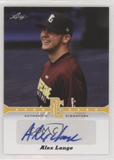 2013 Leaf Perfect Game Showcase Auto Gold 25/50 Alex Lange #A-AL1 Auto 0zv5