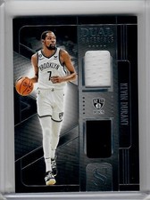 2024-25 Panini Silhouette Kevin Durant Dual Materials Game-Worn Patch Nets