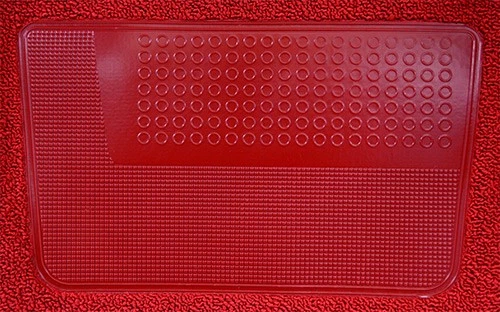 Dodge Coronet 500 1965 repuesto de alfombra - bucle - completo | se adapta a: 2 puertas, 4 velocidades Foto 2 de 3