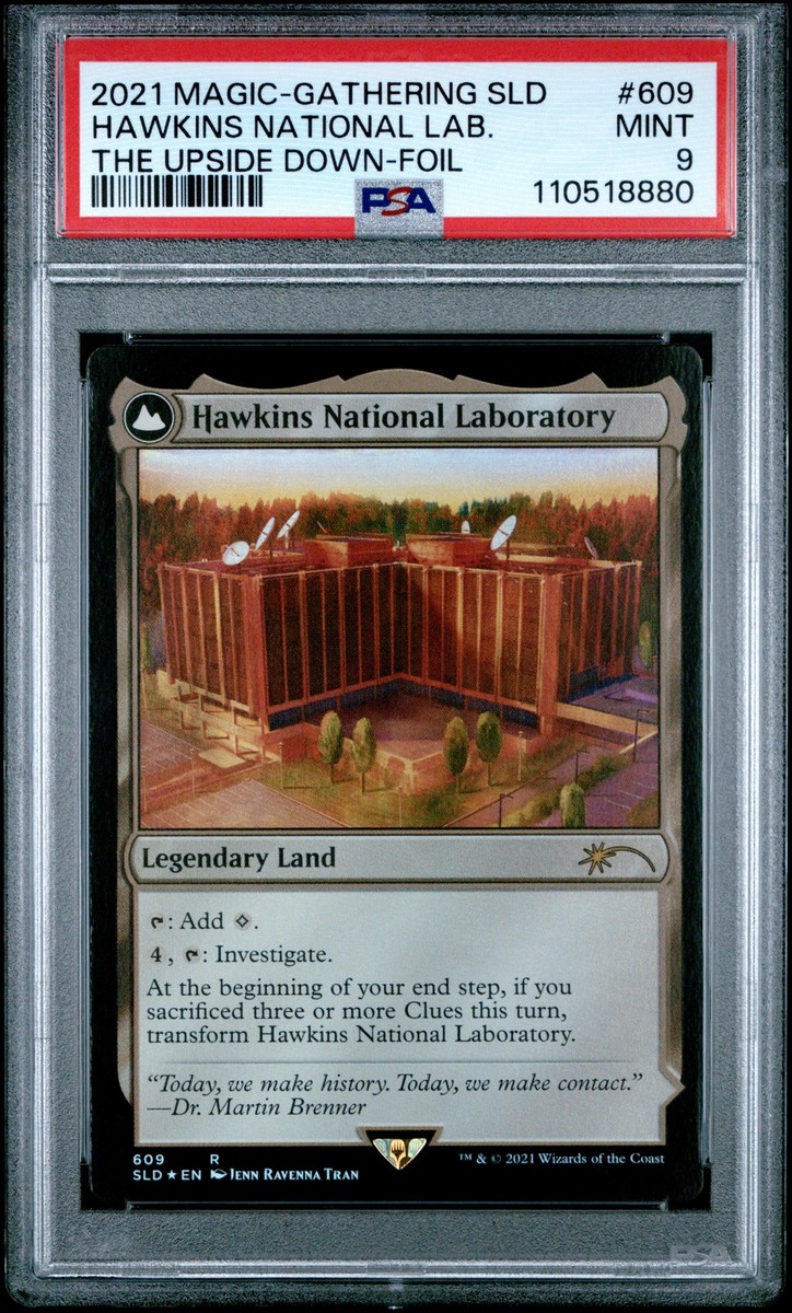 2021 MTG SECRET LAIR DROP FOIL #609 HAWKINS NATIONAL LABORATORY